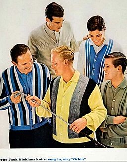 60s golf sweaters