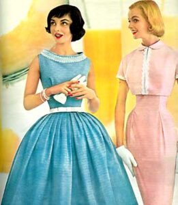 1950s Clothes Gallery - a picture album of 50's fashions