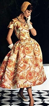 1950s style dress