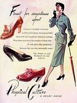 50s women shoes