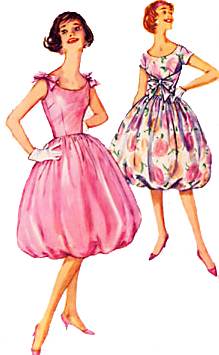 elegant 1950s evening dresses