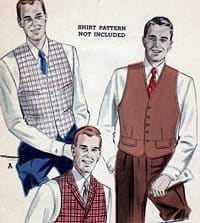 1950's men's fashion casual