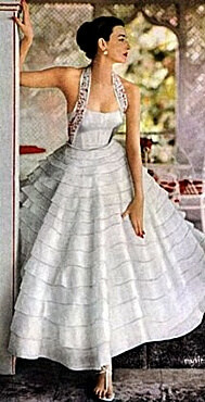 1950s Evening Gowns - see what was popular