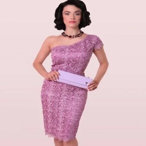 Bettie Page by Tatyana 50's Vintage Style Aster Dress - Size L - Picture 1 of 10