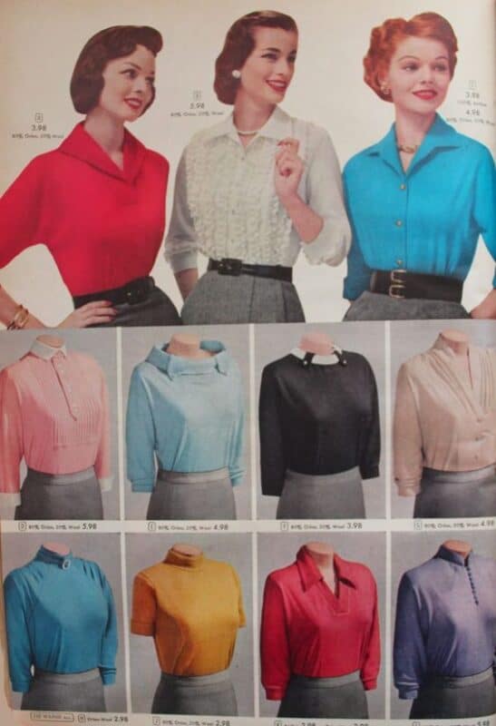 1950s Women Blouses & Shirts Photo