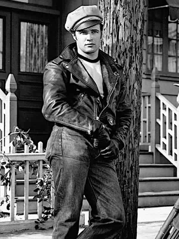 Johnny Strabler Marlon Brando Leather Jacket