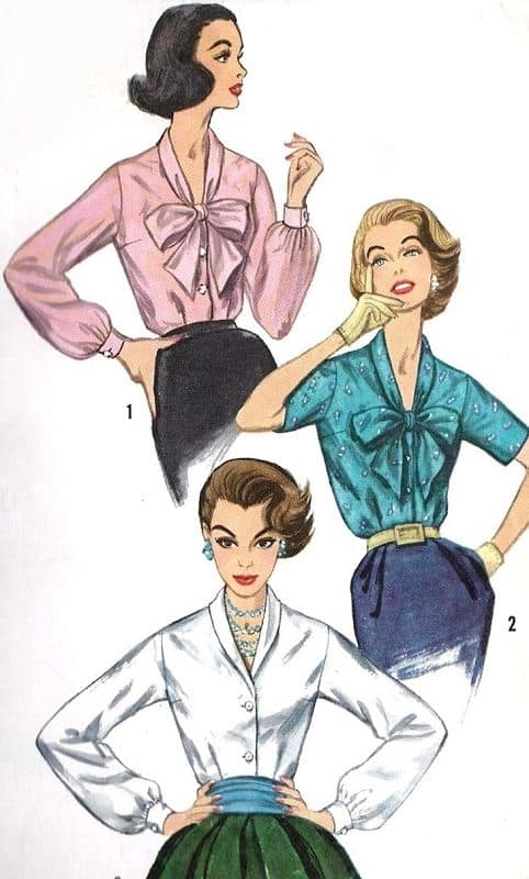 1950s Women Blouses & Shirts Photo