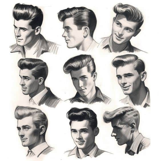 1950s Men s Hairstyles Retro Cuts And Styles 1950s Men s Hairstyles Retro Cuts And Styles