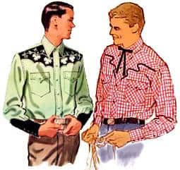 Fifties mens shirts