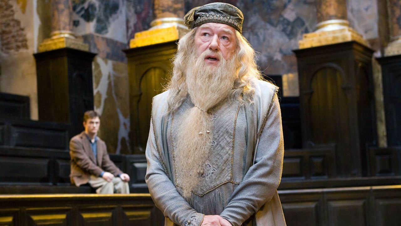 Michael Gambon in "Harry Potter and the Order of the Phoenix."