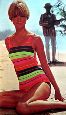 1960s fashion models