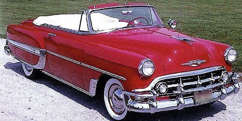 1950s Cars - Chevrolet - Picture Gallery