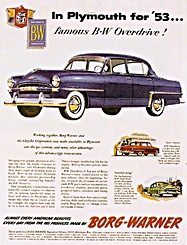 1950s cars - advertisement