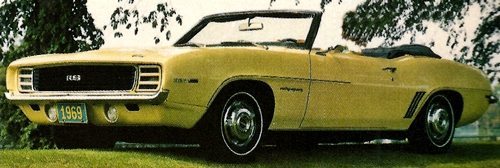 1969 Chevy Camero Camero R/S