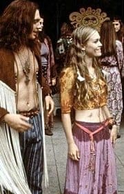 Dressing like a hippie