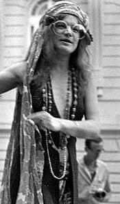 Janis Joplin in 1960s fashion