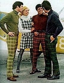 60s style mens pants