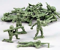 army men plastic soldiers