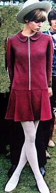 1960s fashion - mod fashion dress