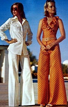 60s fashion pants