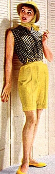 1960s fashion shorts