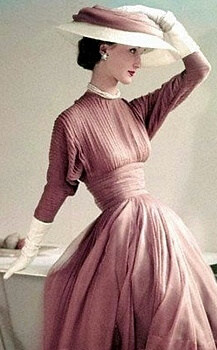 1950s designer fashion hat