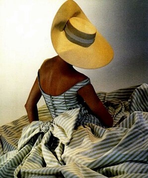 1950s summer hat