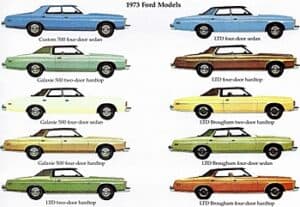 1970s Cars - Ford