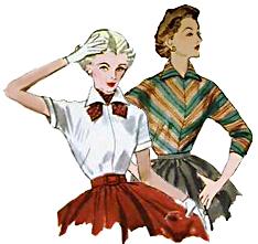 Fifties blouses