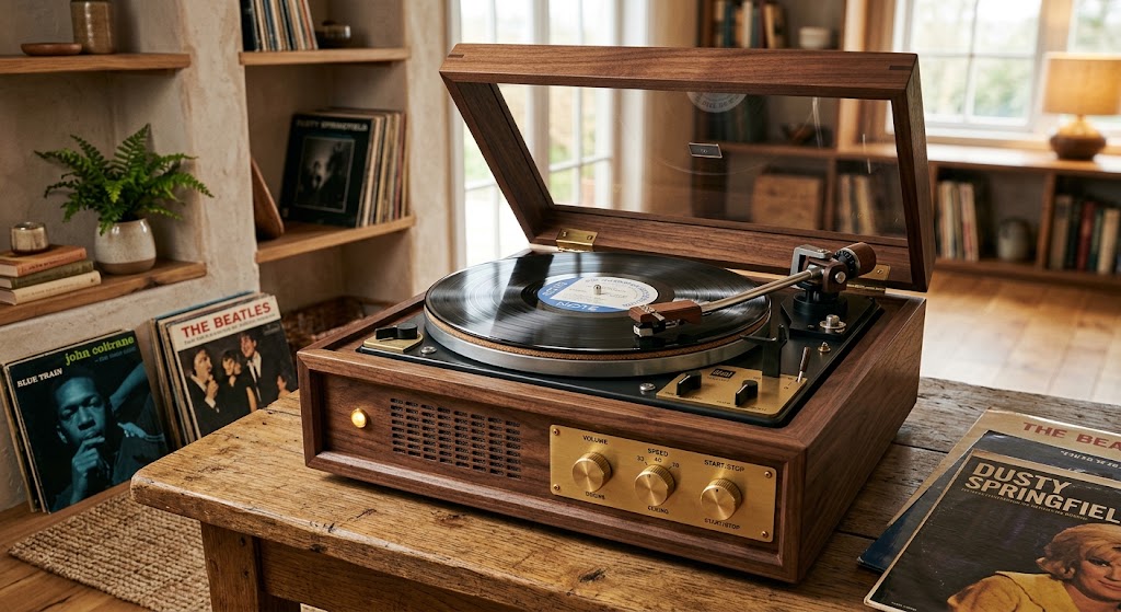 Vinyl Revival: Vintage-Inspired Record Players That Sound as Good as They Look Photo