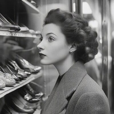 1950s Women’s Shoes Style | Classic 1950s Shoe Styles Guide Photo