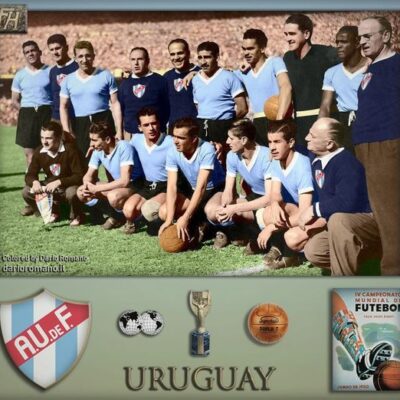 The 1950 FIFA World Cup Miracle of The Uruguayan Underdogs Photo