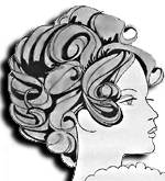 Sixties hairstyle