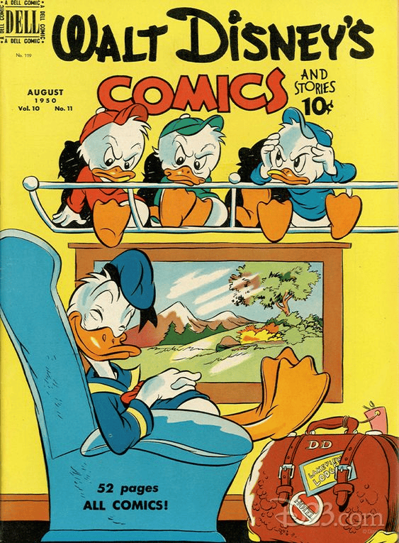 Walt Disney comic book.