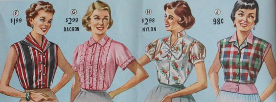 1950s Women Blouses & Shirts Photo