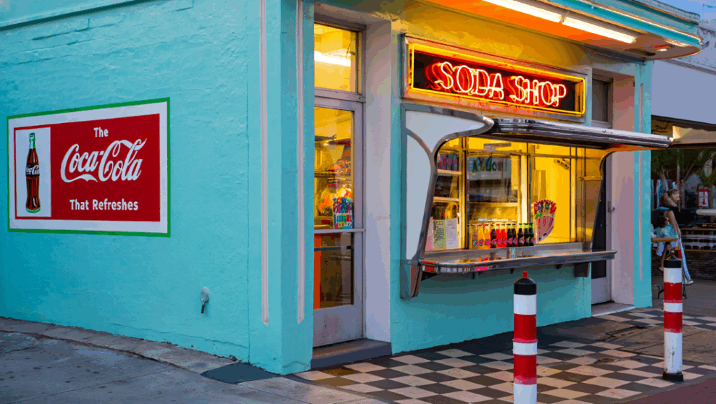 The Evolution of Retro Soda Shop Aesthetics Photo