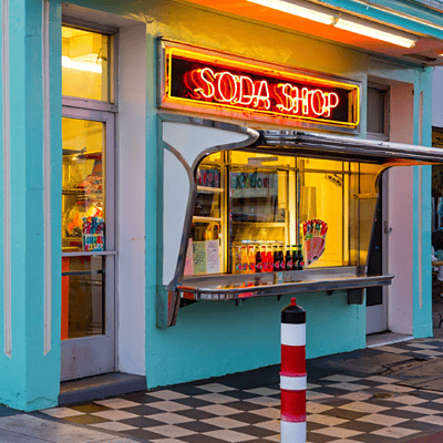 The Evolution of Retro Soda Shop Aesthetics Photo