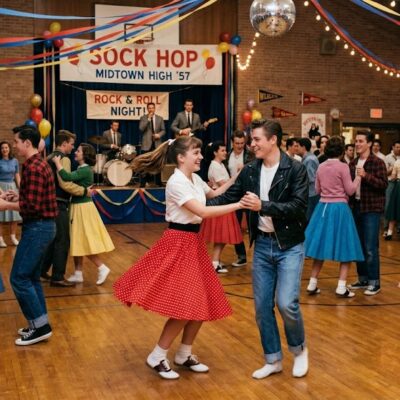 How dance videos have evolved over the years, from Sock Hops to AI Photo