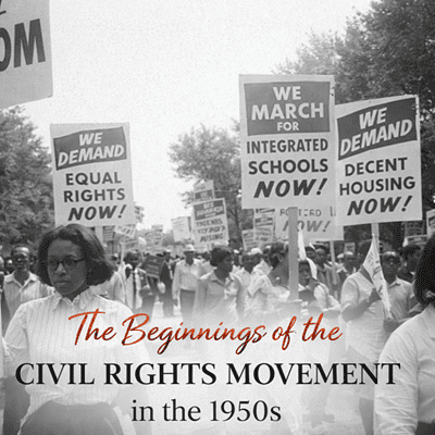 The Start of the Civil Rights Movement in 1950s America Photo