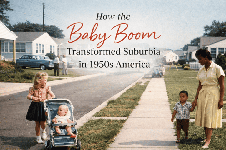 How the Baby Boom Changed Suburban Life in 1950s America - Fifities Web
