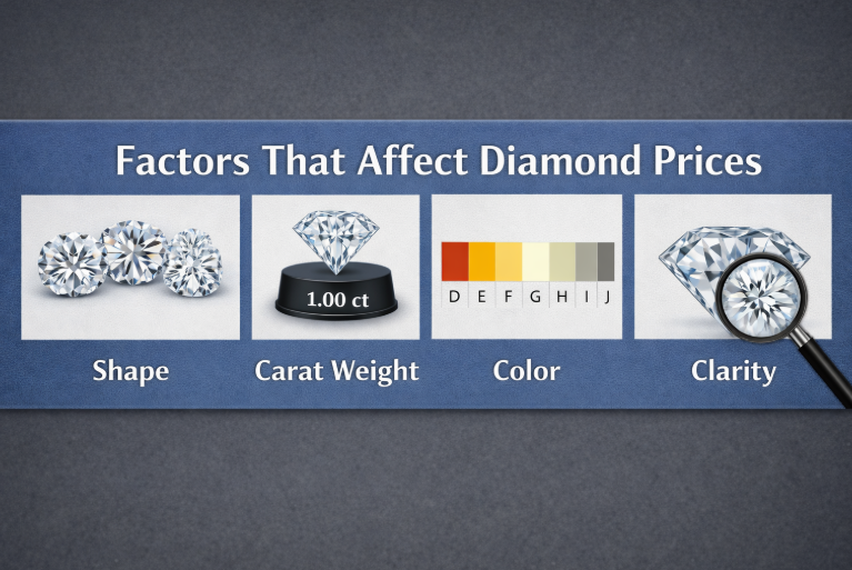 How to Choose the Perfect Loose Diamond for Jewelry Photo