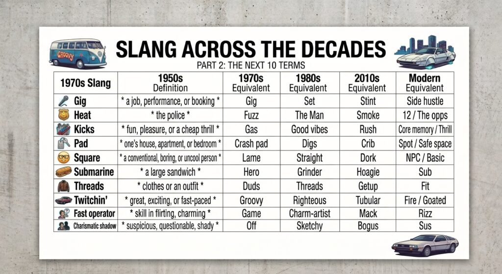 Slang Across The Decades Photo