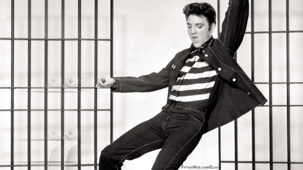 Elvis Presley jailhouse rock wallpaper