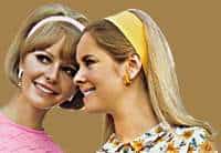 1960s fashion - hair ribbons
