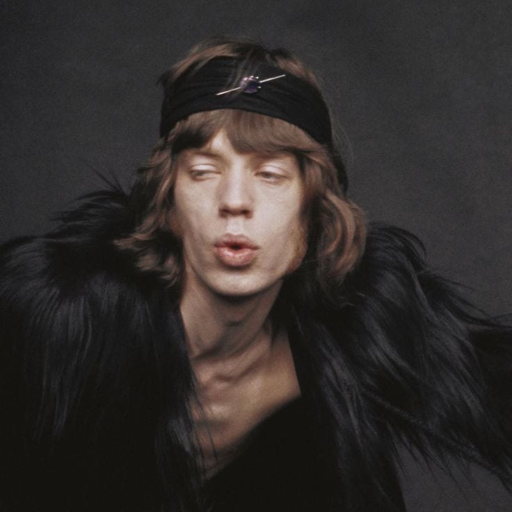 Discover Mick Jagger's Style in the 1960s Rock Revolution Photo