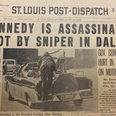 kennedy assassination newspaper