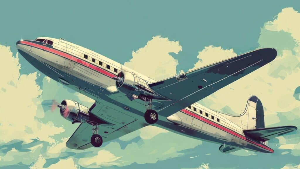 Air Travel in the 1950s vs. Today Photo