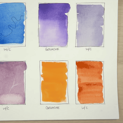 Gouache vs. Watercolor: How Artists Made Awesome Art in the '50s Photo