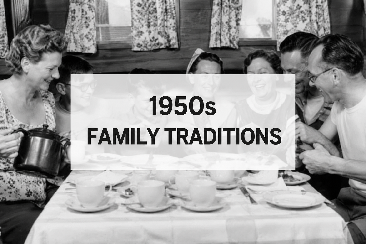 1950s Family Traditions That Shaped Everyday American Life Photo