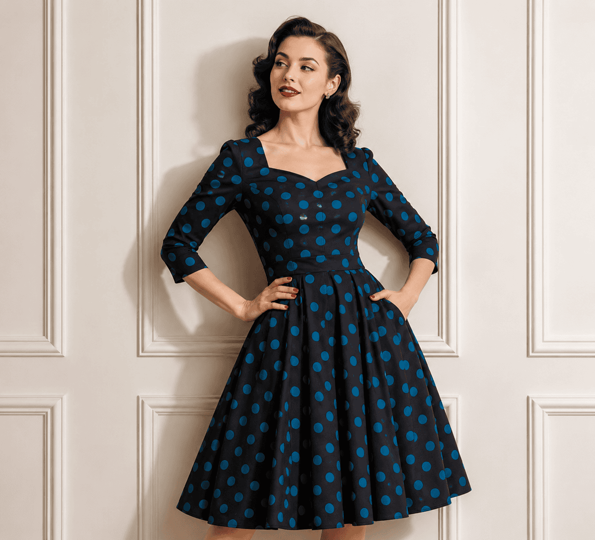 Polka Dot Outfits: How to Wear This Classic 1950s Fashion Trend Polka Dot Outfits: How to Wear This Classic 1950s Fashion Trend Photo
